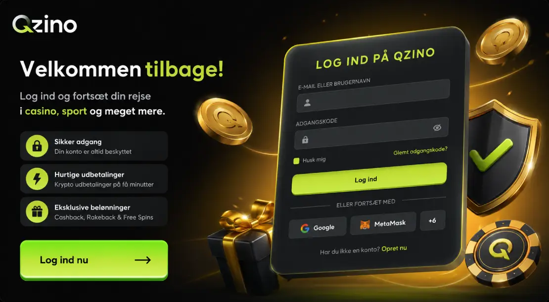 Qzino login